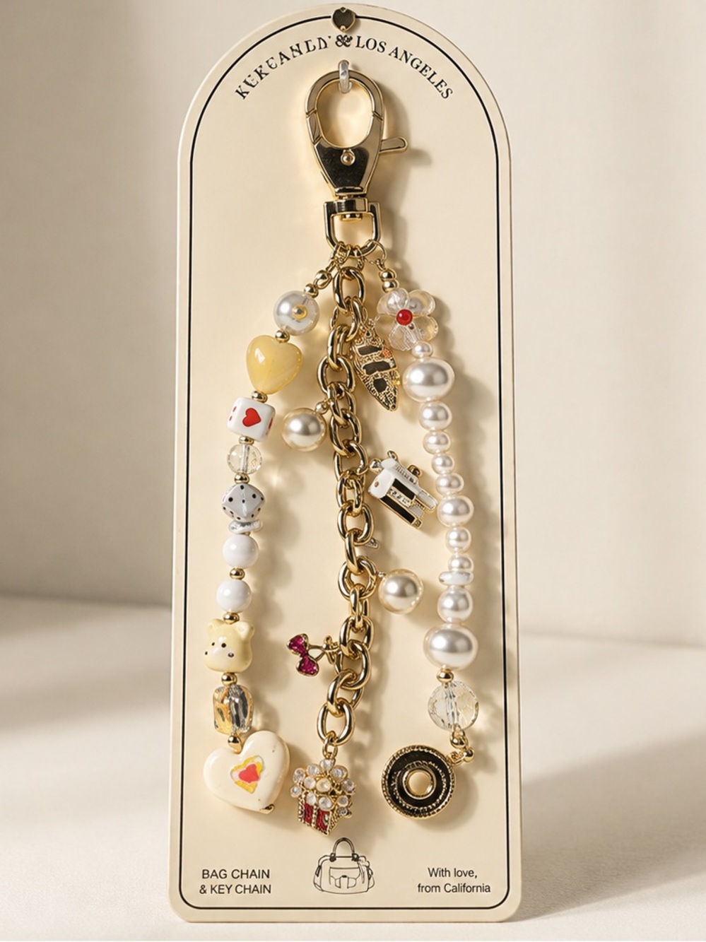 EyeCandy Los Angeles Keychain/ Bag Charm